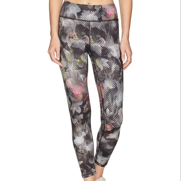PrAna Roxanne Floral‎ Geometric Printed Athletic Workout Mid Rise Legging XS - Picture 1 of 9